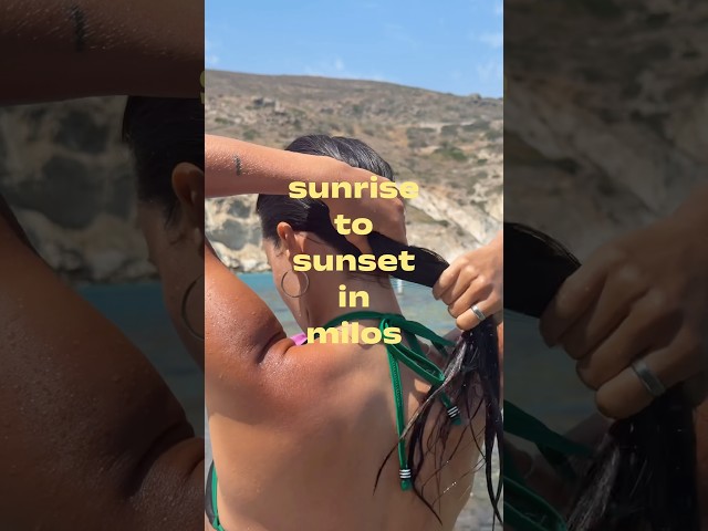 if you asked me what my ideal summer looks like, it would be this #greece #greecetravel #airbnb