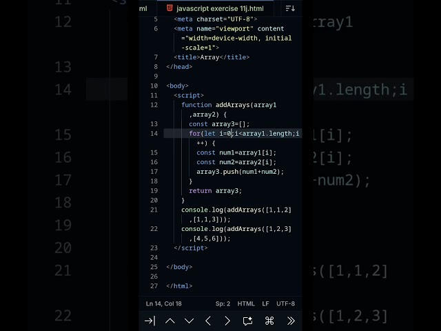 javascript exercise 11j #html #css #javascript