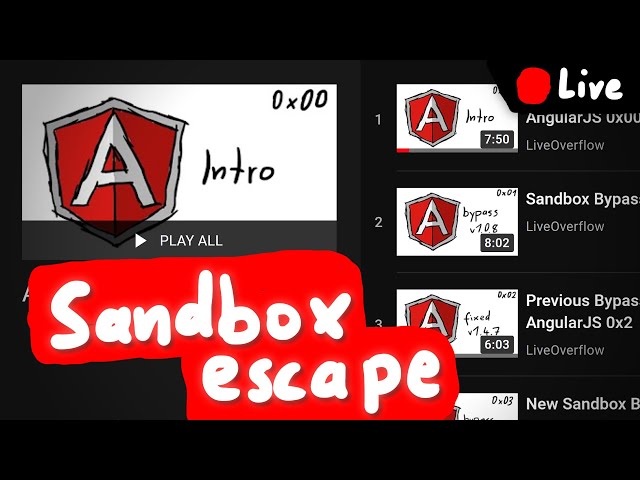 Escaping from JavaScript Sandbox (AngularJS)
