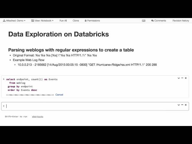 Data Exploration with Databricks