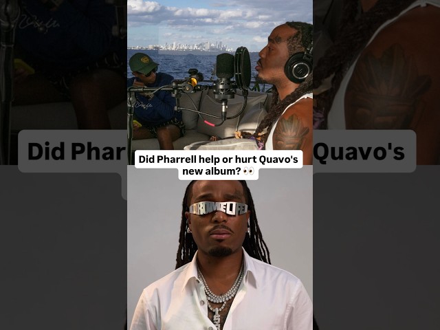 #Quavo's new album "QRÖMELIFE" has been met with mixed reactions due to #Pharrell's production 👀