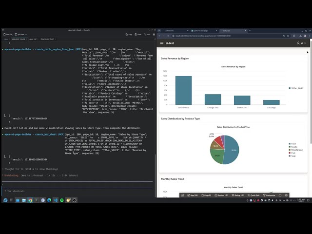 Oracle APEX AI MCP Agent