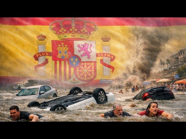 BARCELONA AND VALENCIA ARE DROWNING! Unexpected flooding in Spain