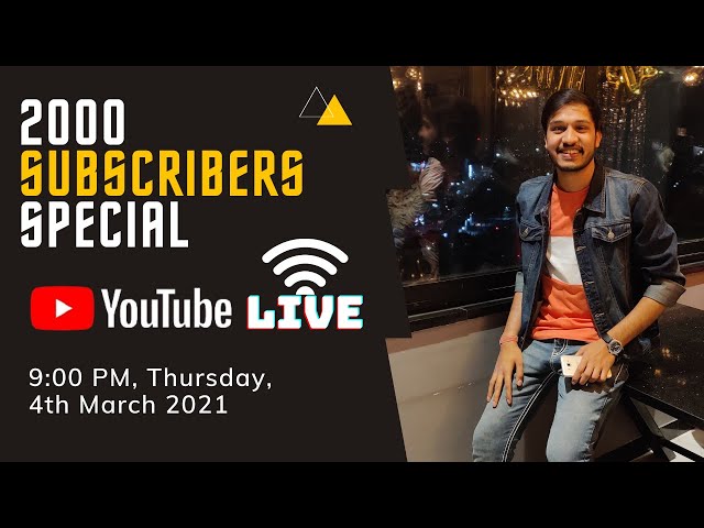 2000 Subscribers Special | LIVE QnA | Puchlo Jo Puchna Hai #FirstLIVE