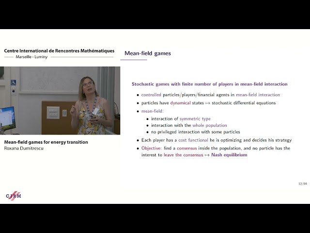 Roxana Dumitrescu: Mean-field game models for energy transition