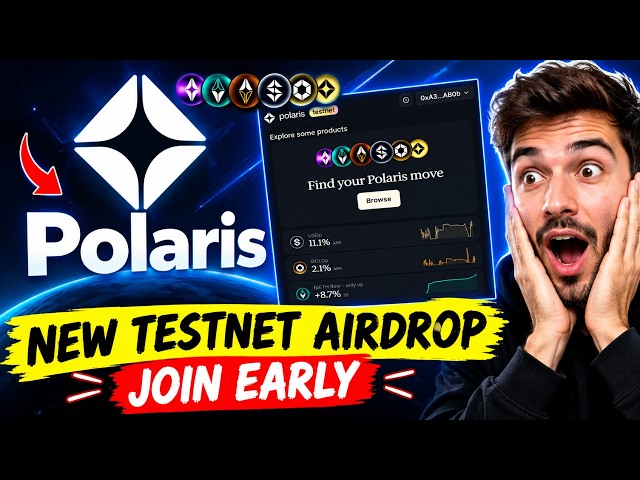 Polaris Testnet Airdrop Guide 🔥 | Join Early for Potential $POLAR Airdrop | New Testnet Airdrop