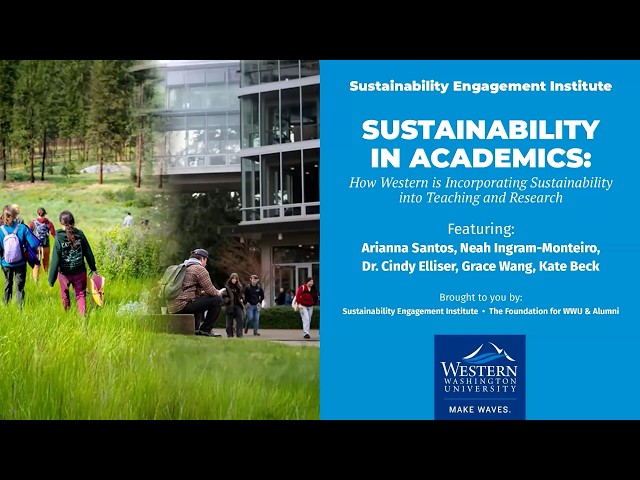 Sustainability in Academics