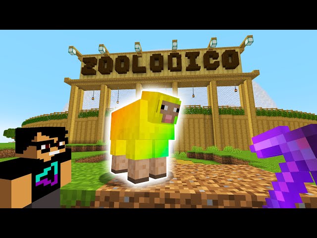 EU FIZ UM ZOOLÓGICO COM TODOS OS ANIMAIS DO MINECRAFT