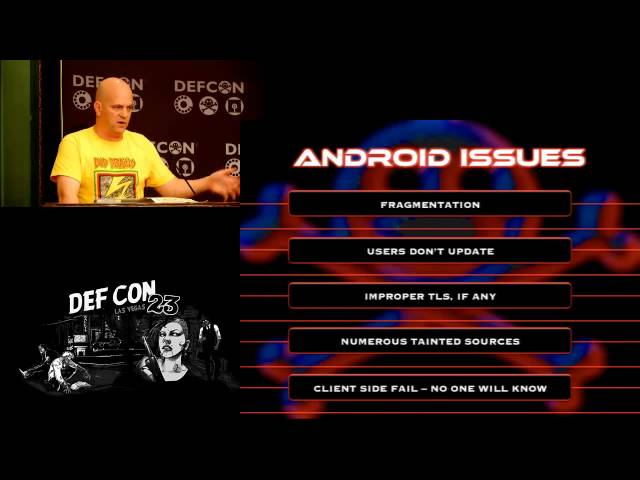 DEF CON 23 - Tony Trummer and Tushar Dalvi - QARK: Android App Exploit and SCA Tool