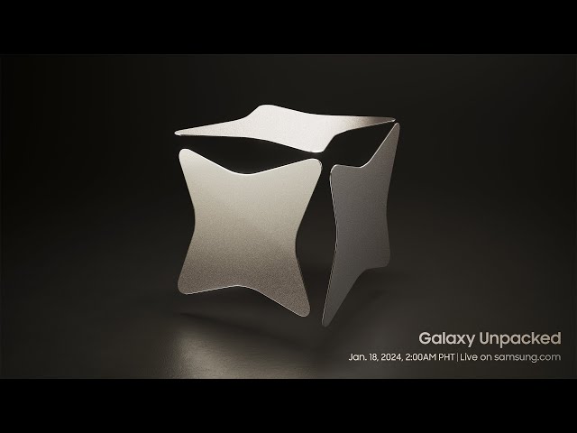 Invitation for Galaxy Unpacked January 2024 | Samsung