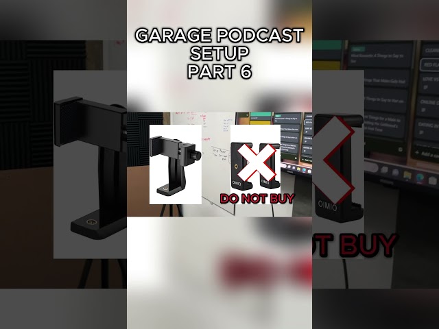 📷Part 6- My Garage Podcast Studio