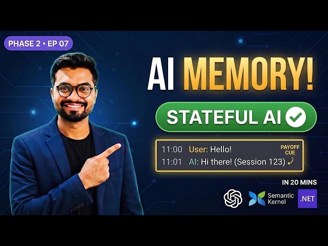 AI Memory in .NET | Conversation History with Azure OpenAI (2026) | EP07