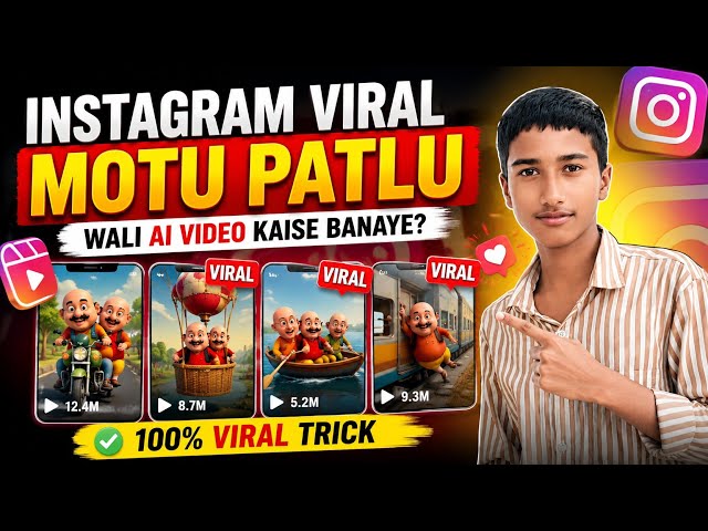 Motu Patlu AI Video Prompt Kaise Banaye?