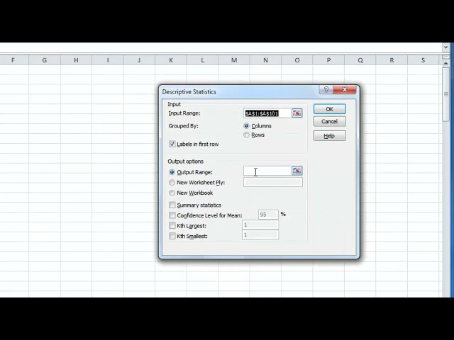 Work with Confidence Intervals in Excel Using Data Analysis Tools for Accurate Statistics