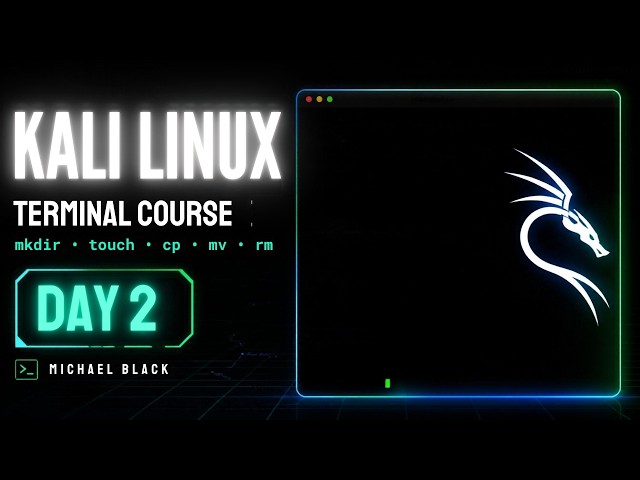 Kali Linux Terminal Complete Course | Day 2: File & Directory Commands