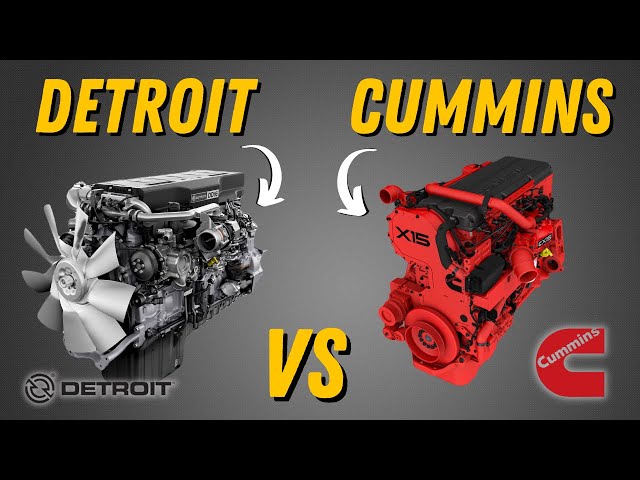 Semi-Truck Engine Batte: Detroit vs. Cummins (And The BEST is…)