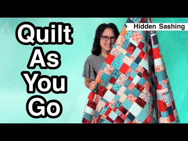 🧁 Crumb Cake QUILT AS YOU GO Patchwork Quilt