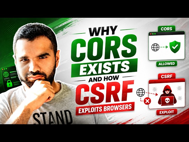 CORS vs CSRF Explained: The Client Side Vulnerabilities Every Hacker Must Know | CyberSecurityTV