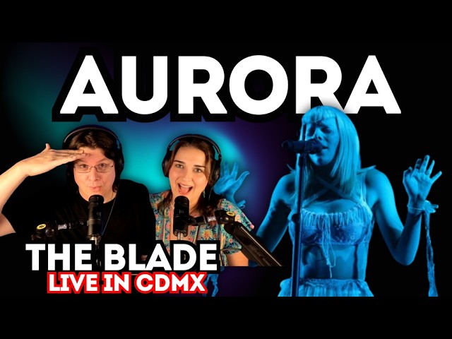 We Were NOT Ready for This! | AURORA - The Blade [Live in Mexico City] | FIRST TIME COUPLE REACTION
