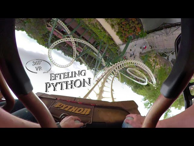 Efteling Python 360 VR POV Onride