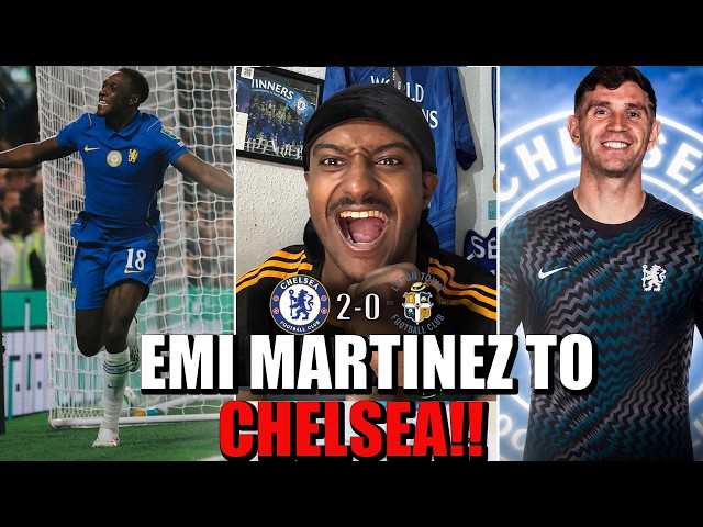 Barco Looks SERIOUS! | EMI MARTINEZ SIGNS! | Chelsea 2-0 Luton Carabao Cup Review