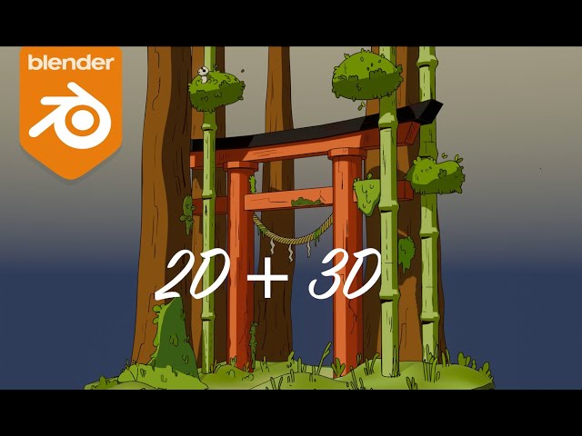 Grease Pencil 2D+3D Blender