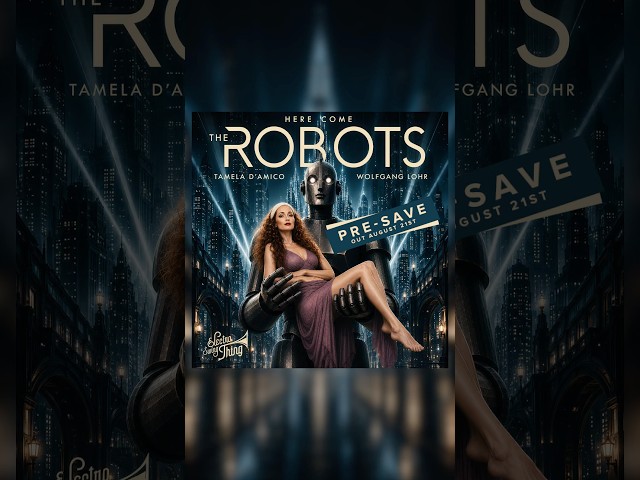 Tamela D’Amico & Wolfgang Lohr – Here Come The Robots 🤖 | Out This Friday!