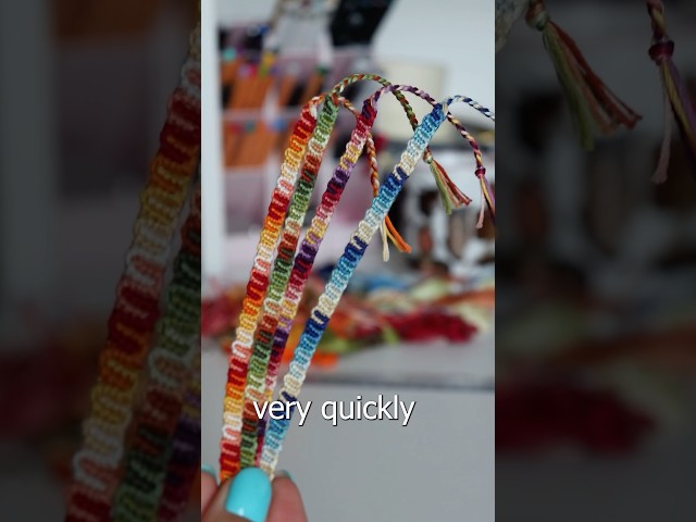 The Candy Wave bracelet tutorial is up on my channel now 🥰