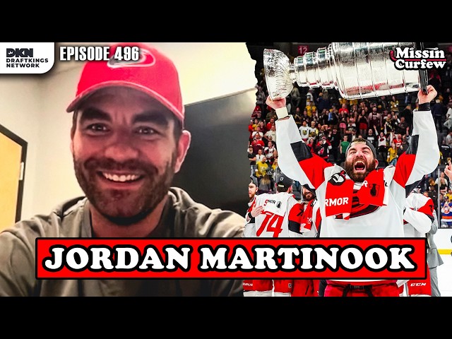 STANLEY CUP CHAMPION JORDAN MARTINOOK + NHL DRAFT PREVIEW I Missin Curfew Ep496