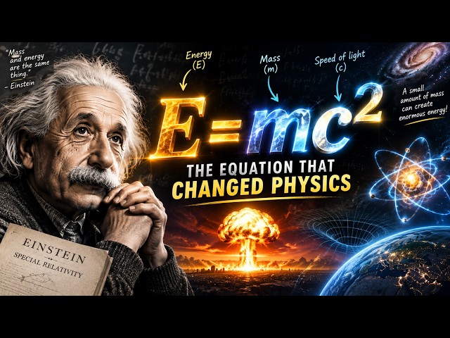 E = mc² Explained Simply | Einstein’s Most Famous Equation Explained