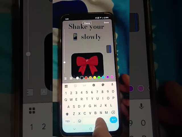 shake your phone slowly #tutorial 🤯