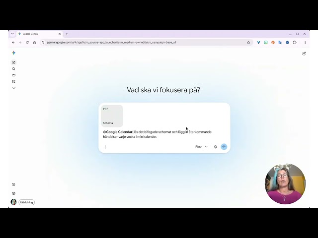Transfer your timetable into Google Calendar with the help of Gemini