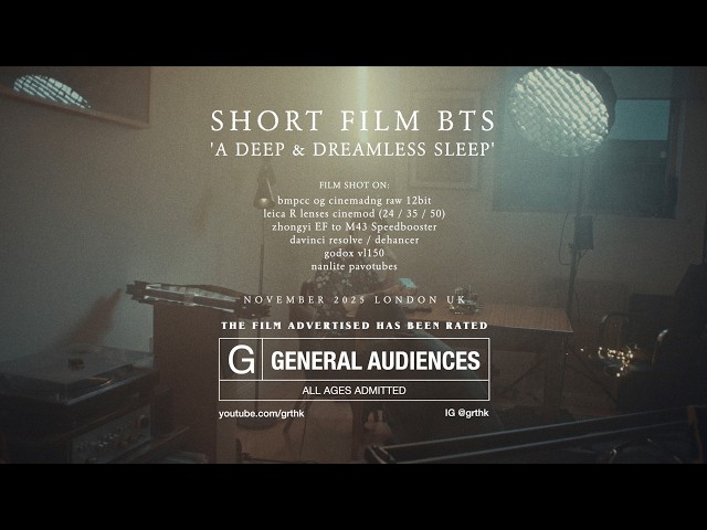 BTS | Short Film | BMPCC OG