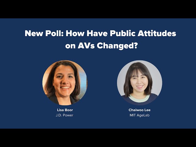 PAVE's Virtual Panel “New Poll: How Have Public Attitudes on AVs Changed?“ - Full Recording