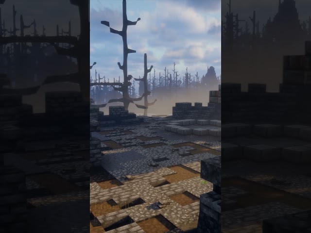 Valenvaryon in Minecraft - Tamrielcraft build showcase #shorts