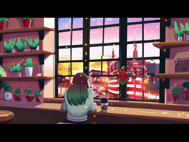 Lofi Cozy Coding mix, coffee shop and code