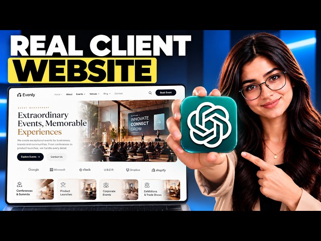Build & SELL a REAL Client Website with ChatGPT GPT-6 Astra | Deploy It Online