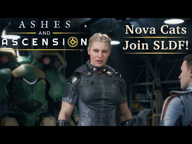 ASHES AND ASCENSION Nova Cats Join the SLDF Cutscene MECHWARRIOR 5: MERCENARIES