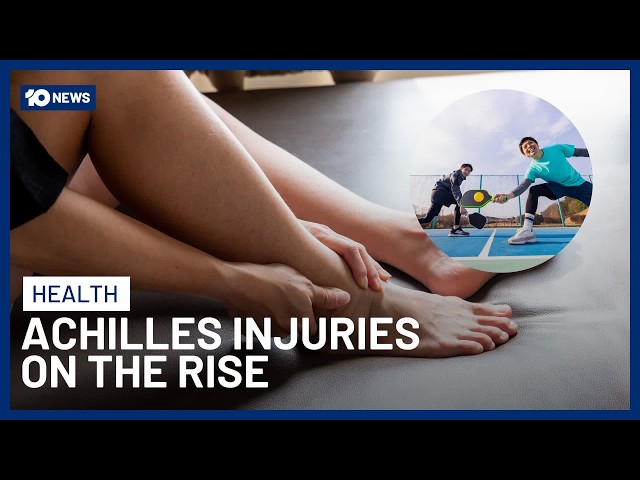 Achilles Tendon Injuries Skyrocket For Unusual Reason | 10 News
