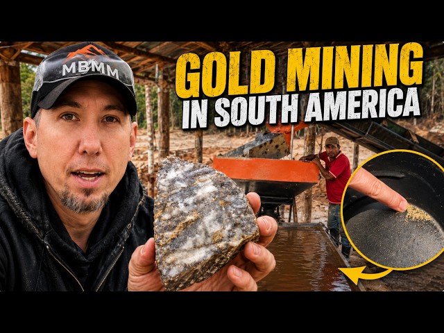 High-Grade Gold Mining in South America!! Up To 10 Ounces Per Ton!