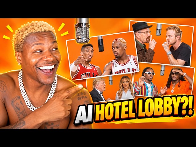 Why Is EVERYONE Quavo & Takeoff? 😂 The Hotel Lobby AI Trend