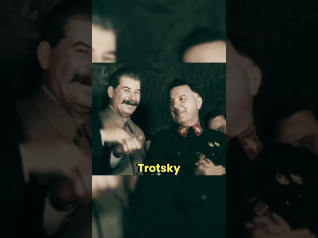 Stalin vs Trotsky power struggle of Soviet Union  #education #history #educational #ww2 #facts