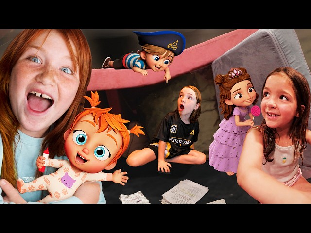 Turning ADLEY into a CRAZY BABY!!  Fairy Navey's Birthday Party voice lines for new FAMiLY CARTOONS