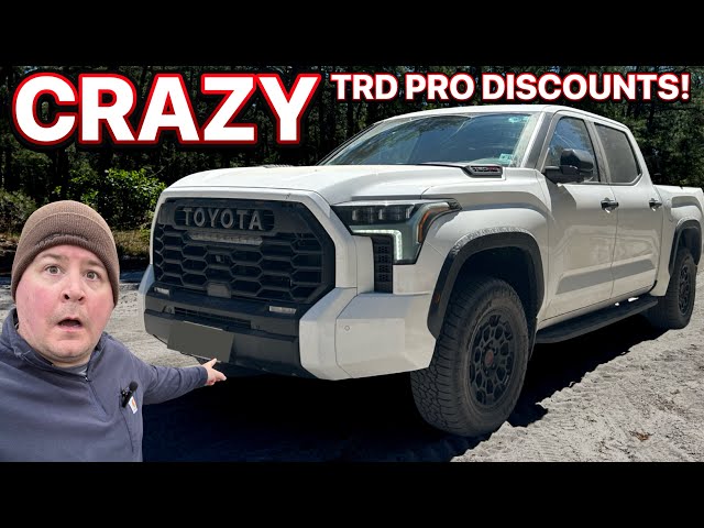 These 2026 Toyota Tundra TRD Pro Discounts Are WILD! 