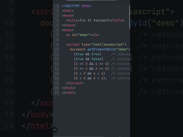 Js Logic & Conditions #javascript
