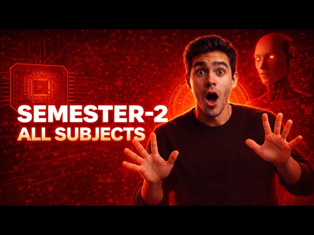 BTech 2nd Semester Subjects 🚀 | AI & DS Branch
