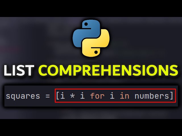List Comprehensions in Python - This is a MUST-KNOW Feature! (Python Tutorial)
