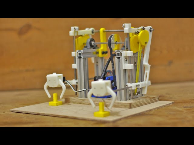 DIY pick and Place Machine prototype | Arduino Project