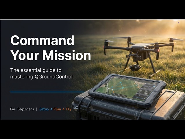 QGroundControl Command Center: Complete Drone Setup & Flight Control Guide