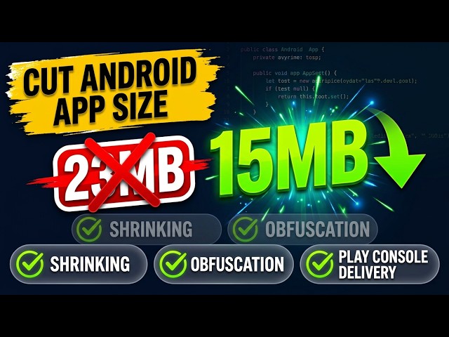 Stop Publishing Bulky Apps! Optimize AAB Size with R8 🚀